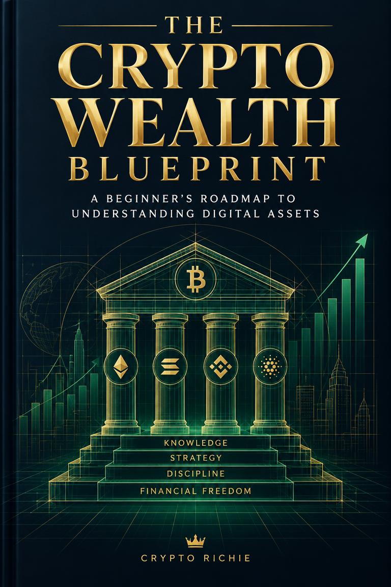 The Crypto Wealth Blueprint ebook cover